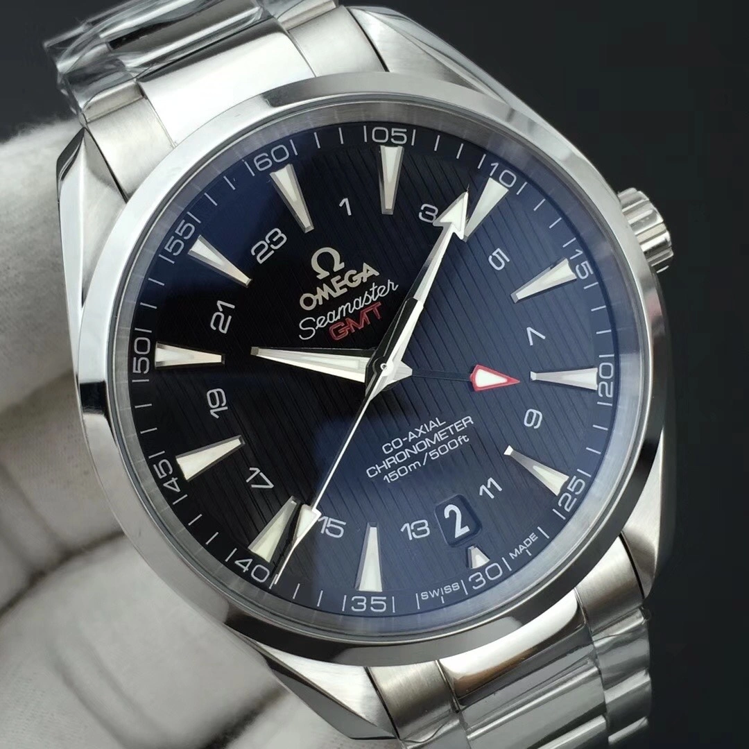 CBD Factory Omega Seamaster Aqua Terra 150M GMT 43mm Blue Dial (231.10.43.22.03.001) 1:1 Super Clone – DD8605 Movement HighPerformance 270